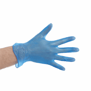 CMT vinyl handschoenen poedervrij, wit S, 100 st.